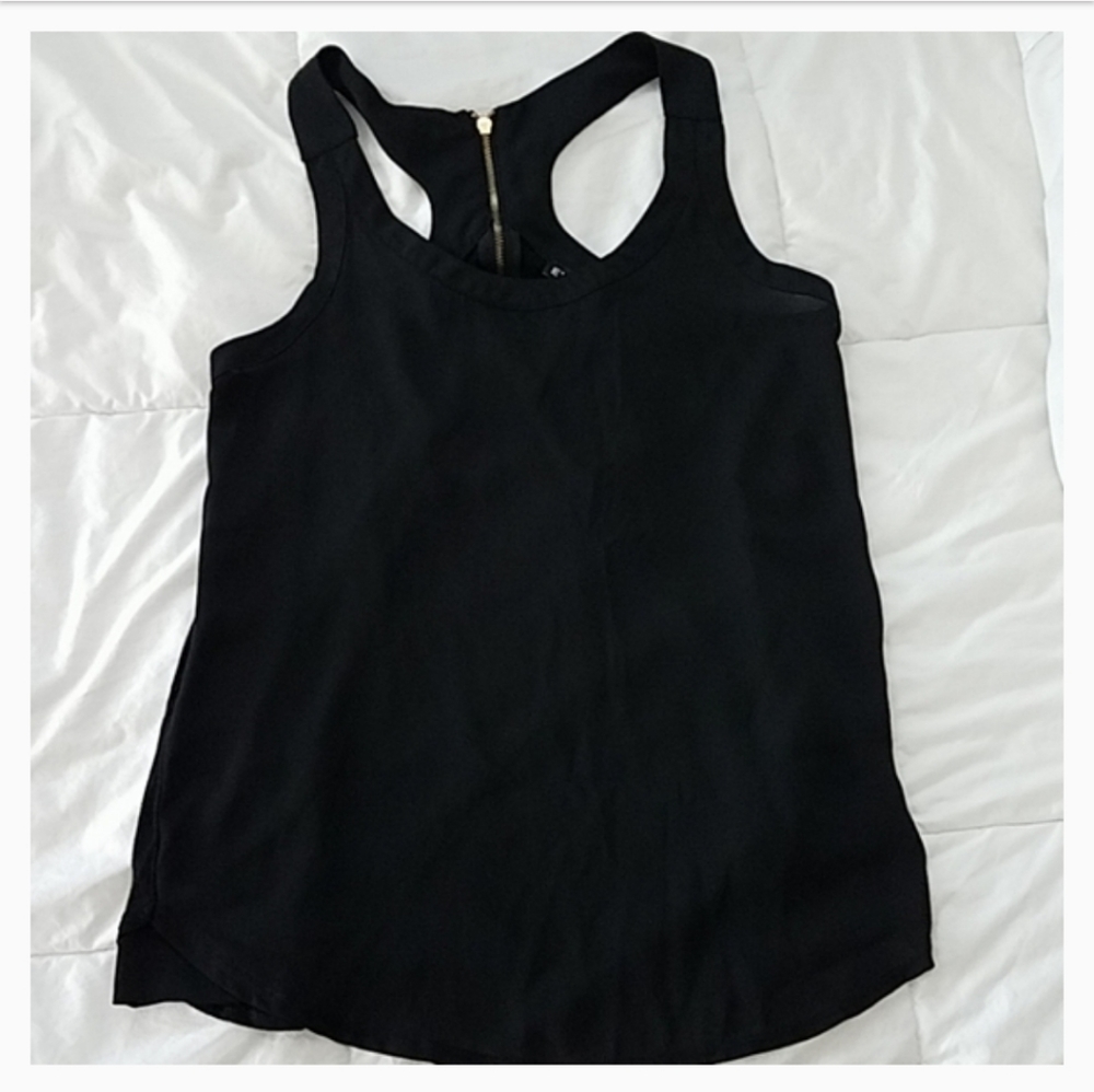 Express Black mixed Media Tank tops S